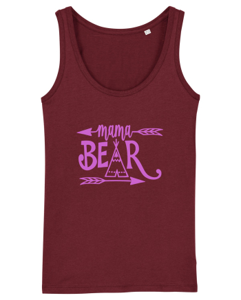 MAMA BEAR Burgundy