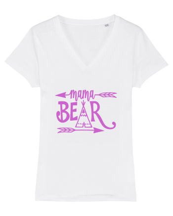 MAMA BEAR White