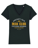 MAN CLUB Tricou mânecă scurtă guler V Damă Evoker