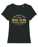 MAN CLUB Tricou mânecă scurtă guler larg fitted Damă Expresser