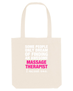 MASSAGE THERAPIST Sacoșă textilă