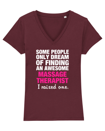 MASSAGE THERAPIST Burgundy