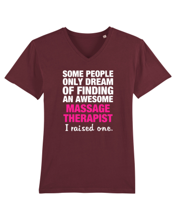 MASSAGE THERAPIST Burgundy