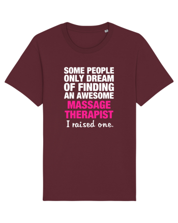 MASSAGE THERAPIST Burgundy