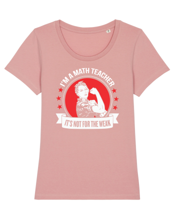 MATH TEACHER Canyon Pink