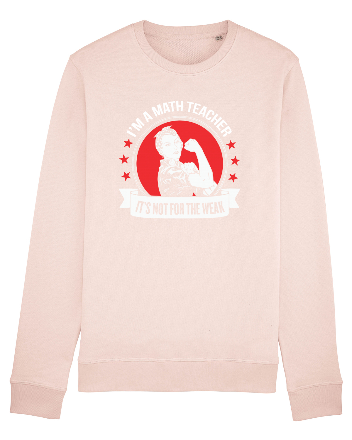 Bluză mânecă lungă Unisex Rise Candy Pink