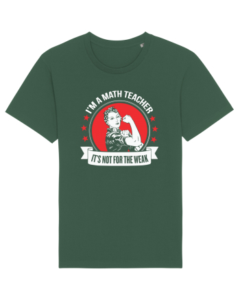 MATH TEACHER Bottle Green