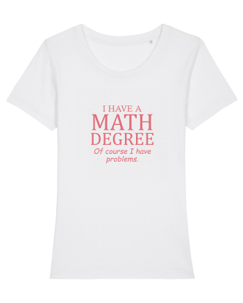 MATH DEGREE White