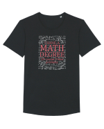 MATH DEGREE Tricou mânecă scurtă guler larg Bărbat Skater