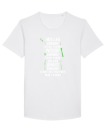 MECHANIC Tricou mânecă scurtă guler larg Bărbat Skater