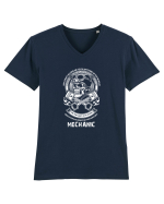 MECHANIC Tricou mânecă scurtă guler V Bărbat Presenter