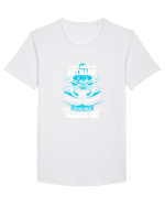 MECHANIC Tricou mânecă scurtă guler larg Bărbat Skater