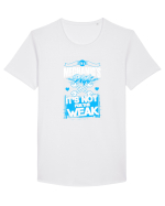 MECHANIC Tricou mânecă scurtă guler larg Bărbat Skater