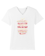 MECHANIC Tricou mânecă scurtă guler V Bărbat Presenter