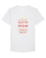 MECHANIC Tricou mânecă scurtă guler larg Bărbat Skater