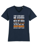 DOG Tricou mânecă scurtă guler V Bărbat Presenter
