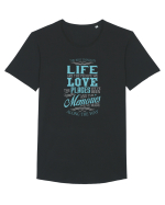 MEMORIES Tricou mânecă scurtă guler larg Bărbat Skater