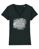 MERCY Tricou mânecă scurtă guler V Damă Evoker
