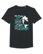 MERMAID Tricou mânecă scurtă guler larg Bărbat Skater