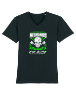 MECHANIC Tricou mânecă scurtă guler V Bărbat Presenter