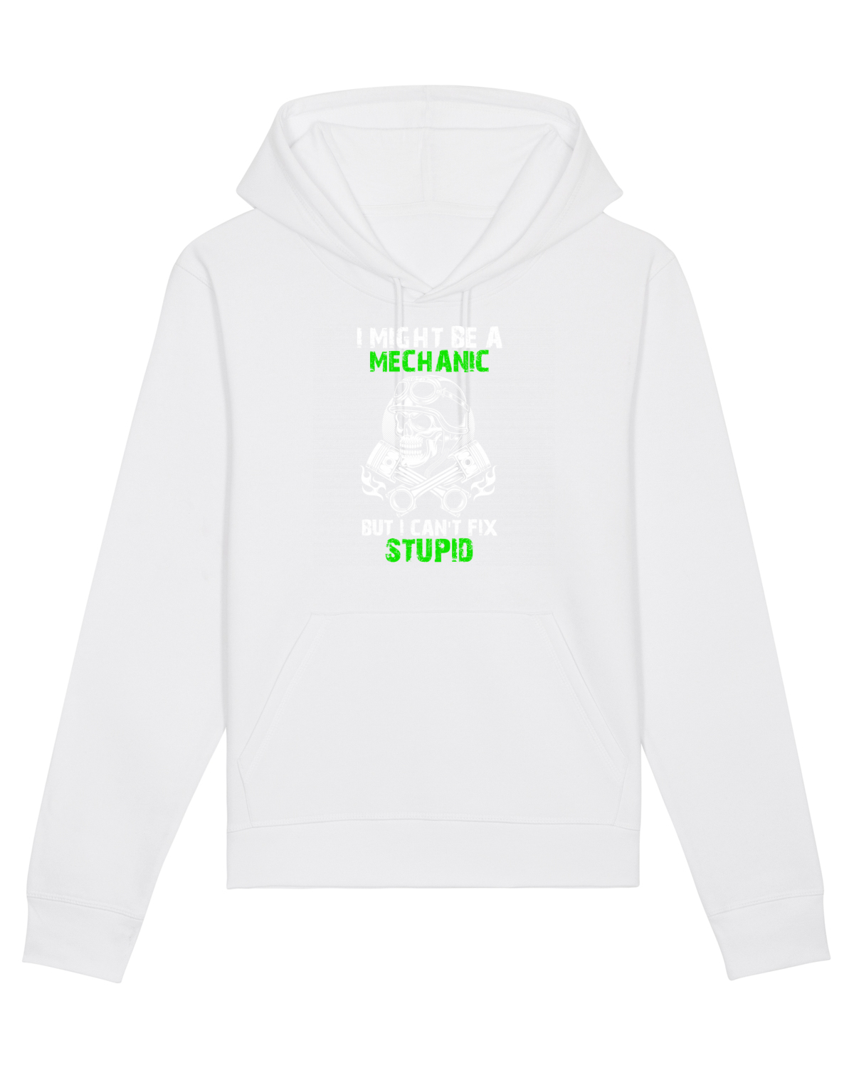 Hanorac Unisex Drummer White