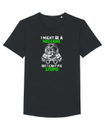 MECHANIC Tricou mânecă scurtă guler larg Bărbat Skater