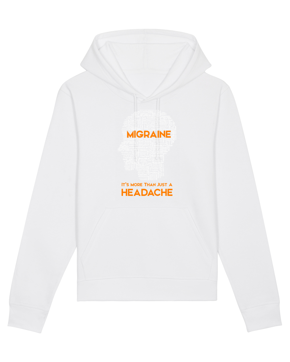 Hanorac Unisex Drummer White