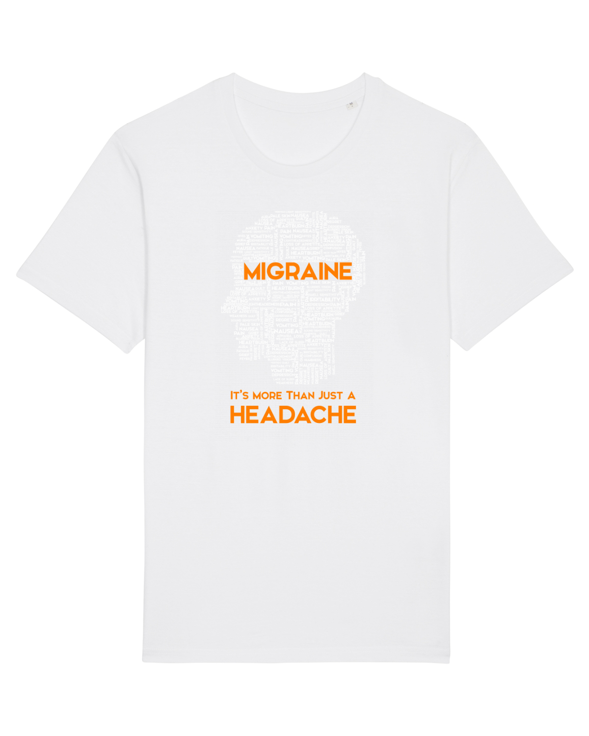 Tricou mânecă scurtă Unisex Rocker White