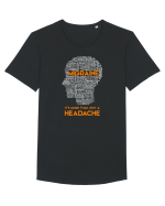 Migraine Tricou mânecă scurtă guler larg Bărbat Skater