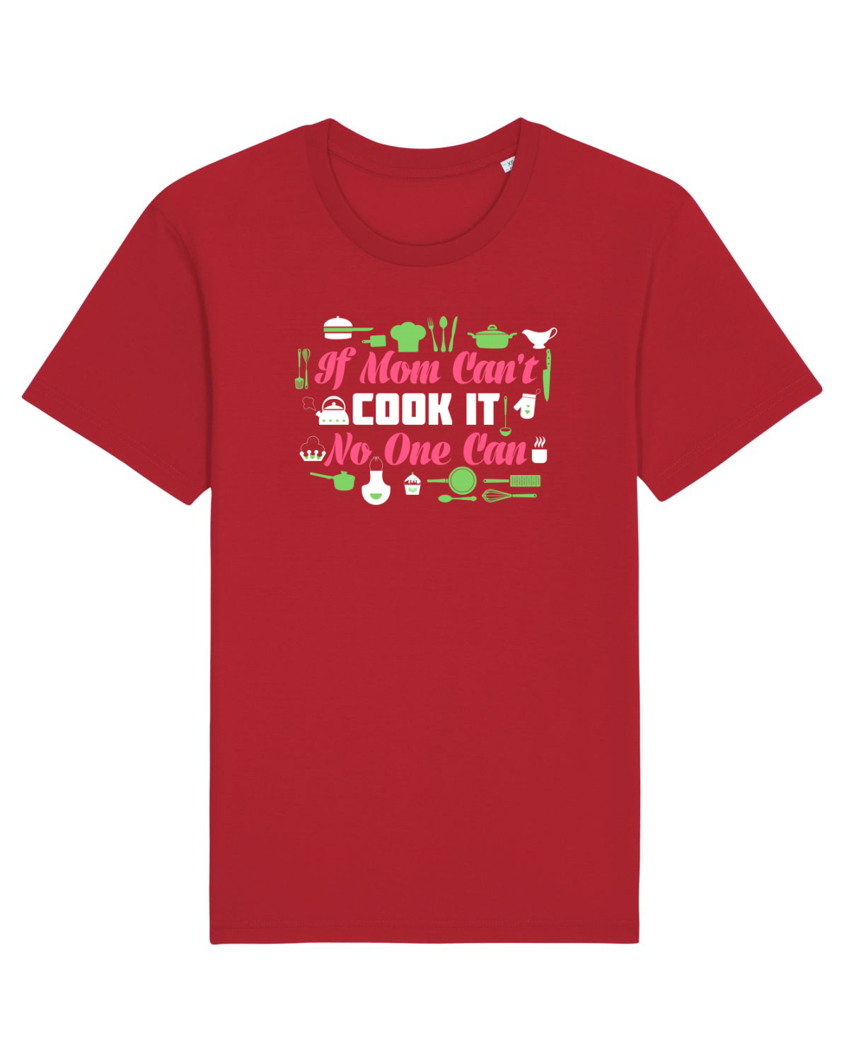 Tricou mânecă scurtă Unisex Rocker Red