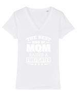FIREFIGHTER Tricou mânecă scurtă guler V Damă Evoker