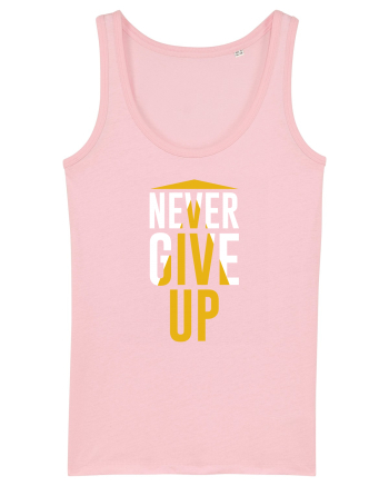 Never Give Up Cotton Pink