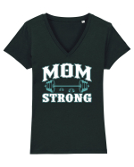 MOM Tricou mânecă scurtă guler V Damă Evoker