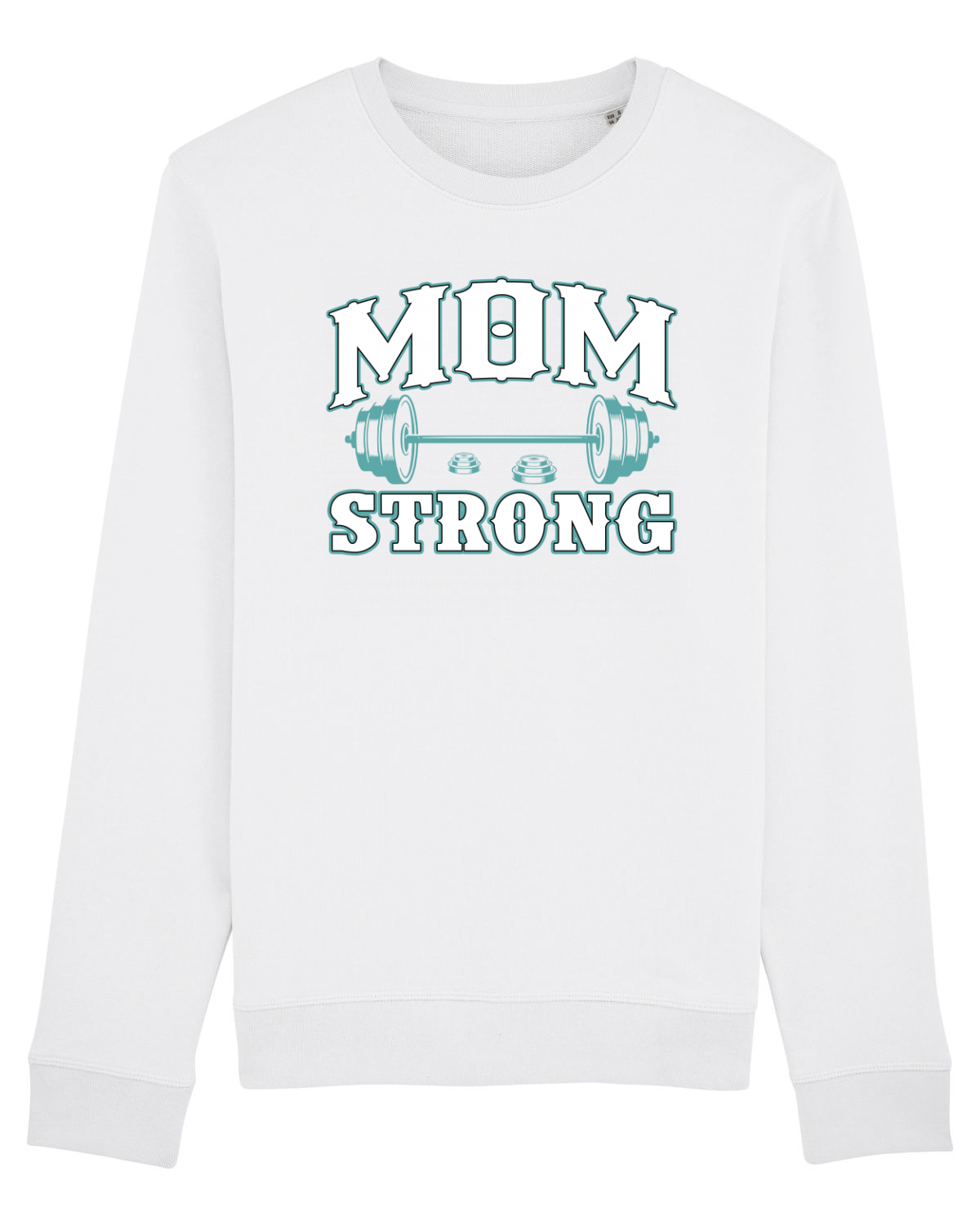 Bluză mânecă lungă Unisex Rise White