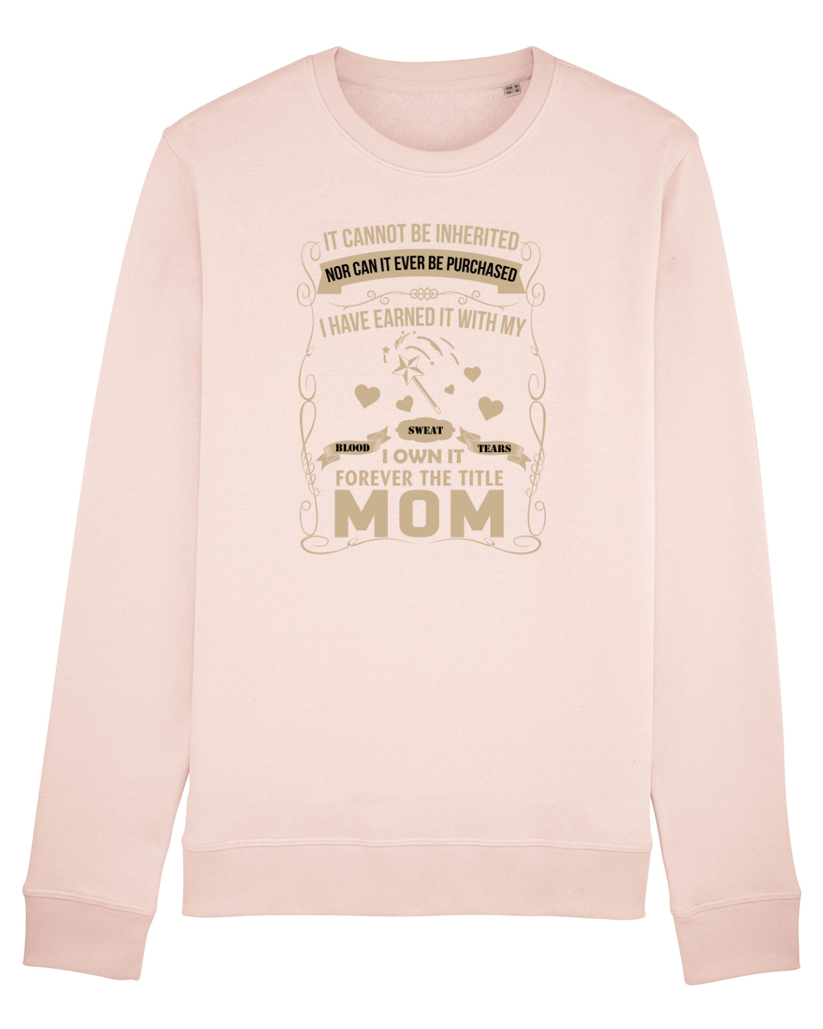 Bluză mânecă lungă Unisex Rise Candy Pink