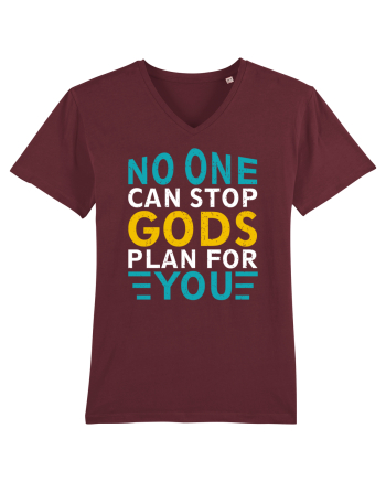 No One Can Stop Gods Plan For You Burgundy