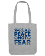 Spread Peace Not Fear Sacoșă textilă