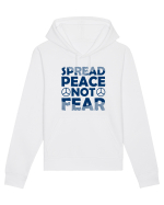 Spread Peace Not Fear Hanorac Unisex Drummer