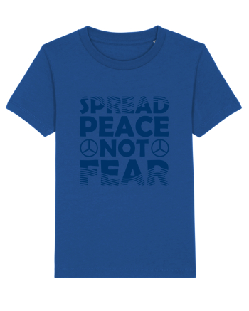 Spread Peace Not Fear Majorelle Blue