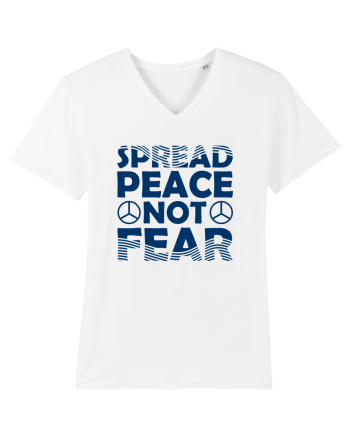 Spread Peace Not Fear White