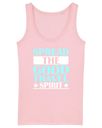 Spread The Good Travel Spirit Cotton Pink