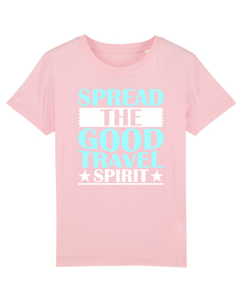 Spread The Good Travel Spirit Cotton Pink
