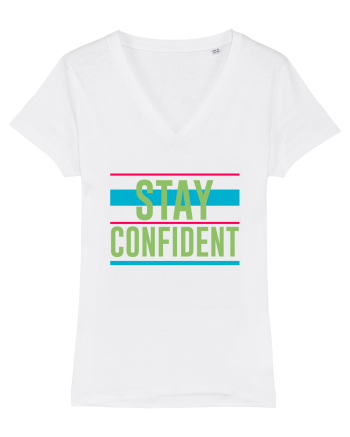 Stay Confident White