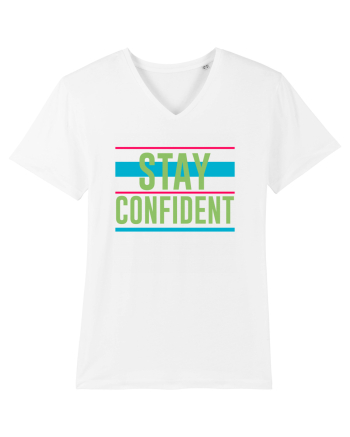 Stay Confident White