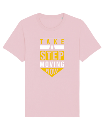 Take A Step Moving Now Cotton Pink