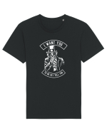 Uncle Sam Skeleton Tricou mânecă scurtă Unisex Rocker