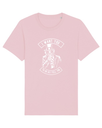 Uncle Sam Skeleton Cotton Pink