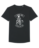 Uncle Sam Skeleton Tricou mânecă scurtă guler larg Bărbat Skater
