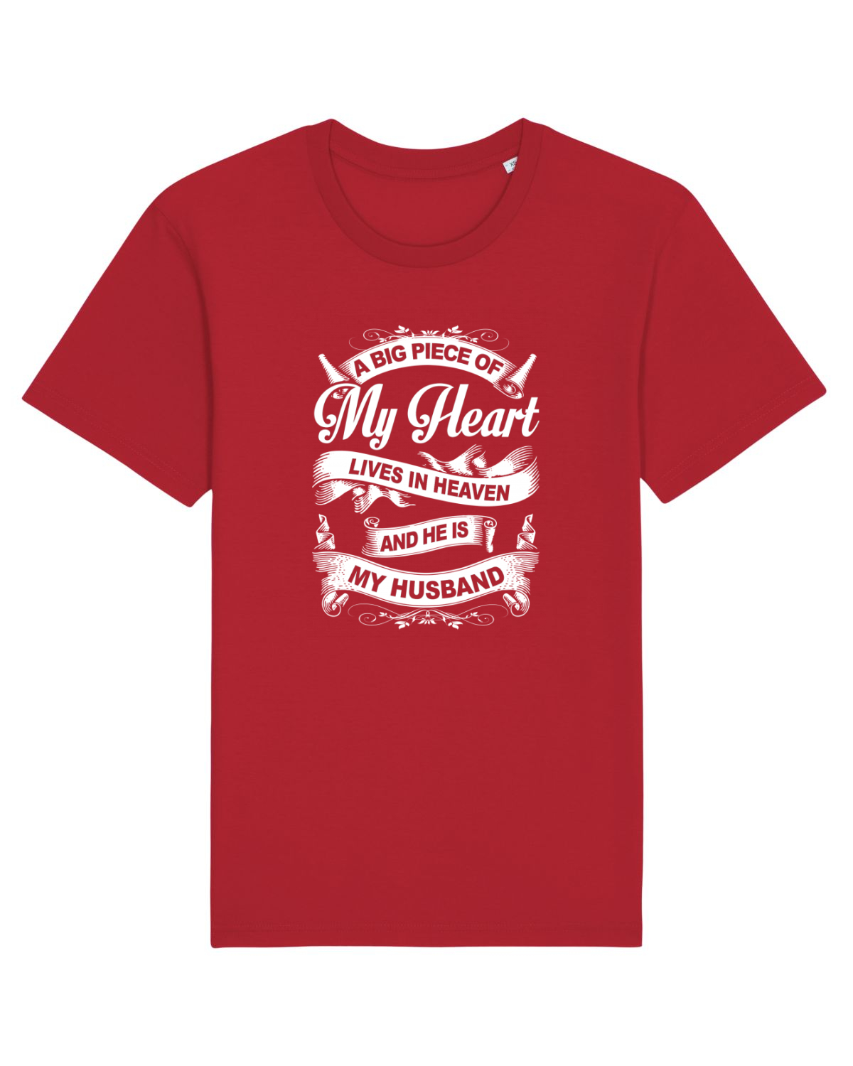 Tricou mânecă scurtă Unisex Rocker Red