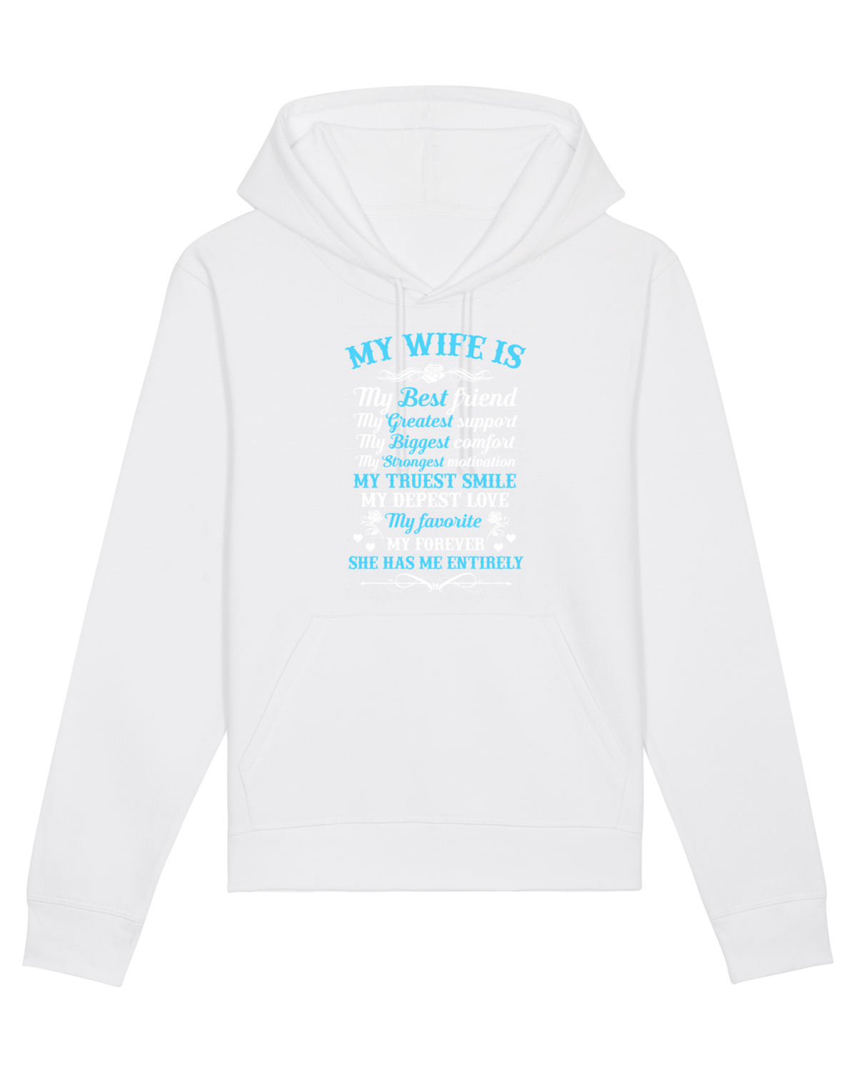 Hanorac Unisex Drummer White